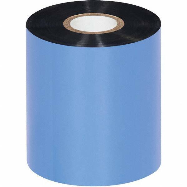 Value Collection - 3.14" x 1476' Black Wax/Resin Thermal Transfer Ribbon - Makers Industrial Supply