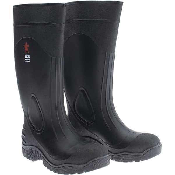 MCR Safety - Unisex 14, (Women's Size 14) Steel Toe PVC Knee Boot - Exact Industrial Supply