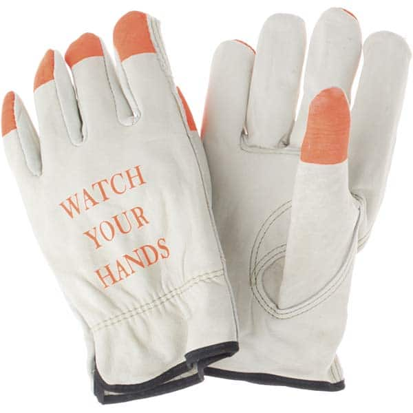 MCR Safety - Size 2XL Leather Abrasion Protection Work Gloves - Makers Industrial Supply