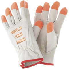 MCR Safety - Size S Leather Abrasion Protection Work Gloves - Makers Industrial Supply