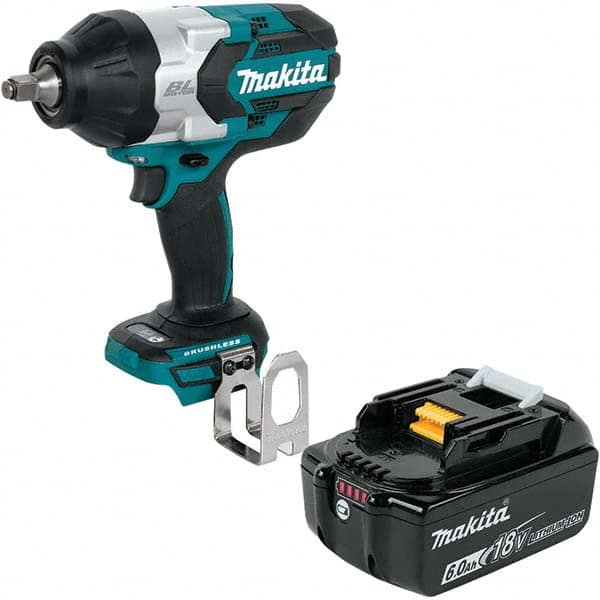 Makita - Cordless Impact Wrenches & Ratchets Voltage: 18.0 Drive Size (Inch): 1/2 - Makers Industrial Supply