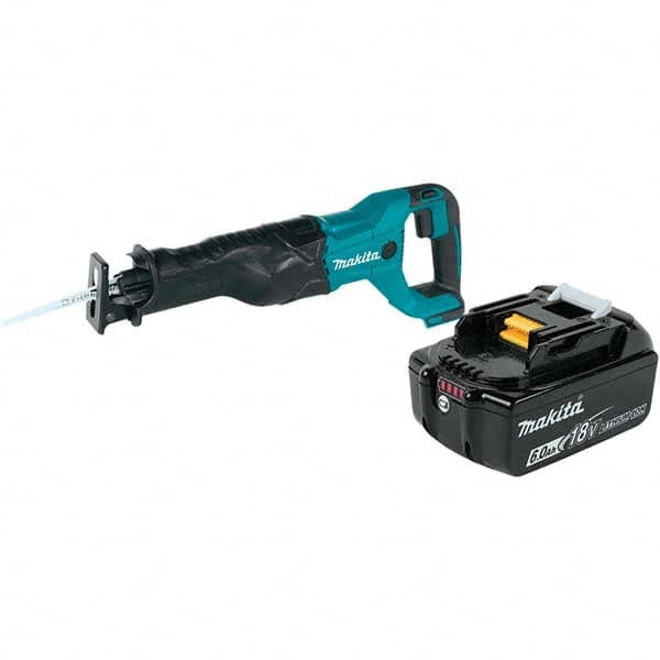 Makita - Cordless Reciprocating Saws Voltage: 18.0 Battery Chemistry: Lithium-Ion - Makers Industrial Supply