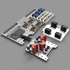 Phillips Precision - Laser Etching Fixture Kits Type: Laser Fixture System Number of Pieces: 52 - Makers Industrial Supply