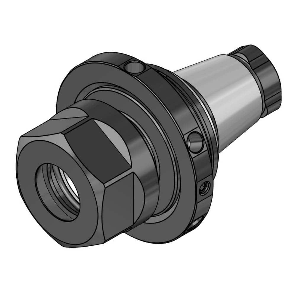 WTO - Modular Tool Holding System Adapters; Modular System Size: ER20 ; Taper Size: ER25QF ; Projection (mm): 31 ; Through Coolant: Yes - Exact Industrial Supply