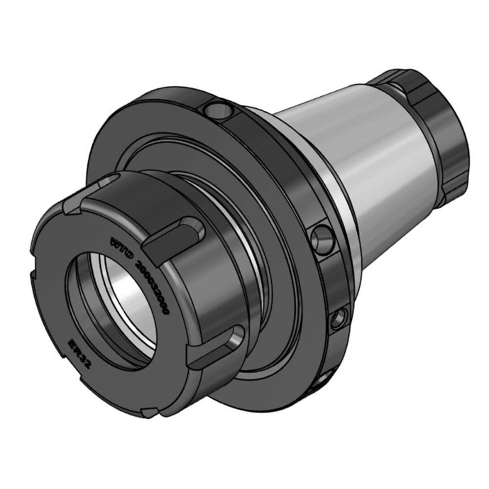 WTO - Modular Tool Holding System Adapters; Modular System Size: ER40 ; Taper Size: ER40QF ; Projection (mm): 43 ; Through Coolant: Yes - Exact Industrial Supply