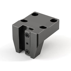 Global CNC Industries - Turret & VDI Tool Holders; Type: Okuma OD Turning Block ; Clamping System: 85mm X 70mm ; Tool Axis: OD ; Through Coolant: No ; Outside Diameter (Decimal Inch): 1.0000 ; Additional Information: 4 Mounting Holes - Exact Industrial Supply