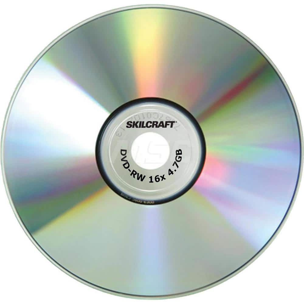 CD-RW Disc: Use with CD & DVD