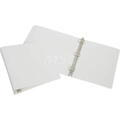 Ring Binders; Binder Type: 3 Hole Binder; Capacity: 1″; Color: White; Material: Polyethylene; Size: 8-1/2x11; Minimum Order Quantity: Polyethylene; Material: Polyethylene