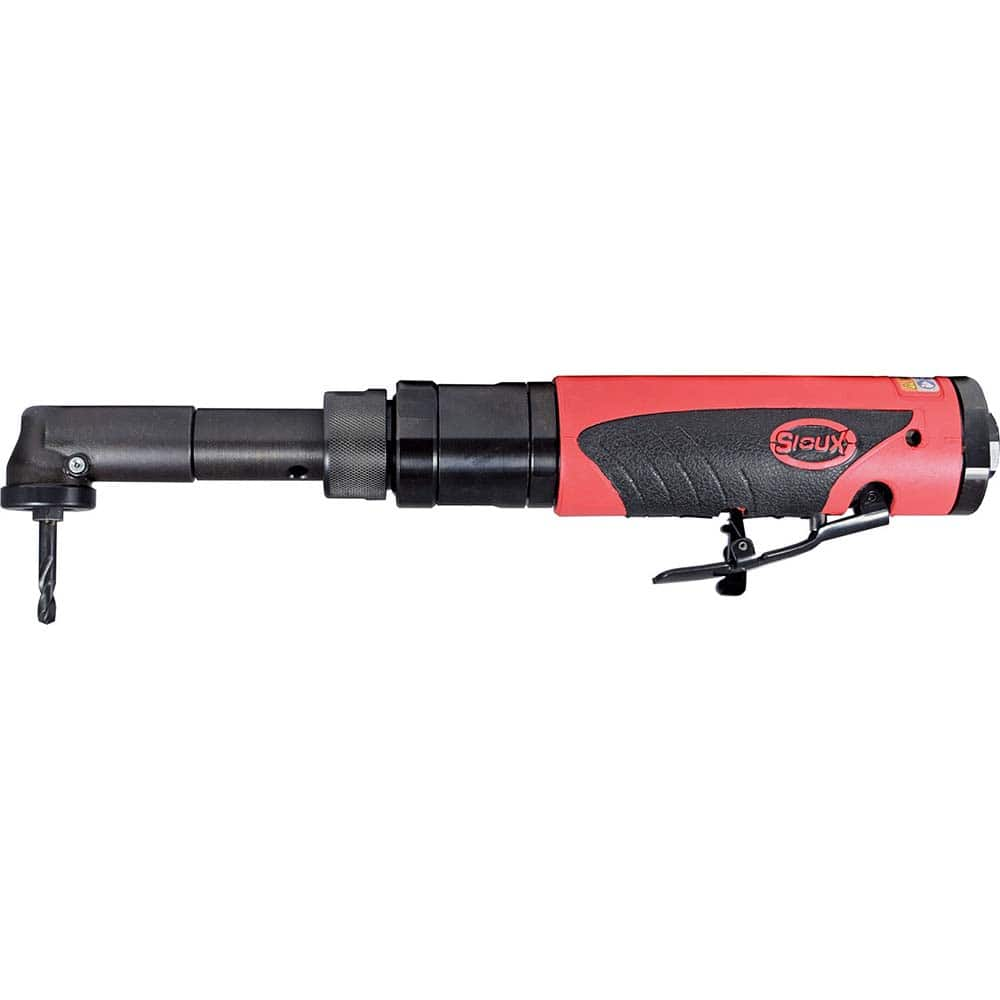 Sioux Tools - Air Drills; Chuck Size: 1/4-28 ; Chuck Type: Threaded ; Handle Type: Rubber Grip ; Horsepower: 0.4000 ; Reversible: No ; Speed (RPM): 3500.00 - Exact Industrial Supply