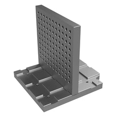 Phillips Precision - CMM Accessories; Accessory Type: Plate ; For Use With: CMM ; Material: Aluminum ; Thread Size: 1/4-20 ; Includes: Base Plate, Verticle Plate and 2 Flat Head Screws ; Series: Loc-N-Load? - Exact Industrial Supply