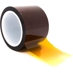 Bertech - Film Tape; Material Type: Polyimide ; Thickness (mil): 3.5000 ; Color: Amber ; Adhesive Material: Silicone ; Width (Inch): 2.95 ; Width (mm): 75.00 - Exact Industrial Supply