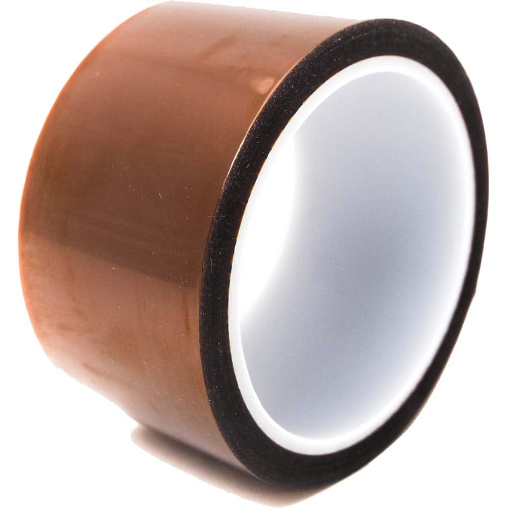 Bertech - Film Tape; Material Type: Polyimide ; Thickness (mil): 2.0000 ; Color: Amber ; Adhesive Material: Silicone ; Width (Inch): 1-5/8 ; Length (Feet): 108.000 - Exact Industrial Supply