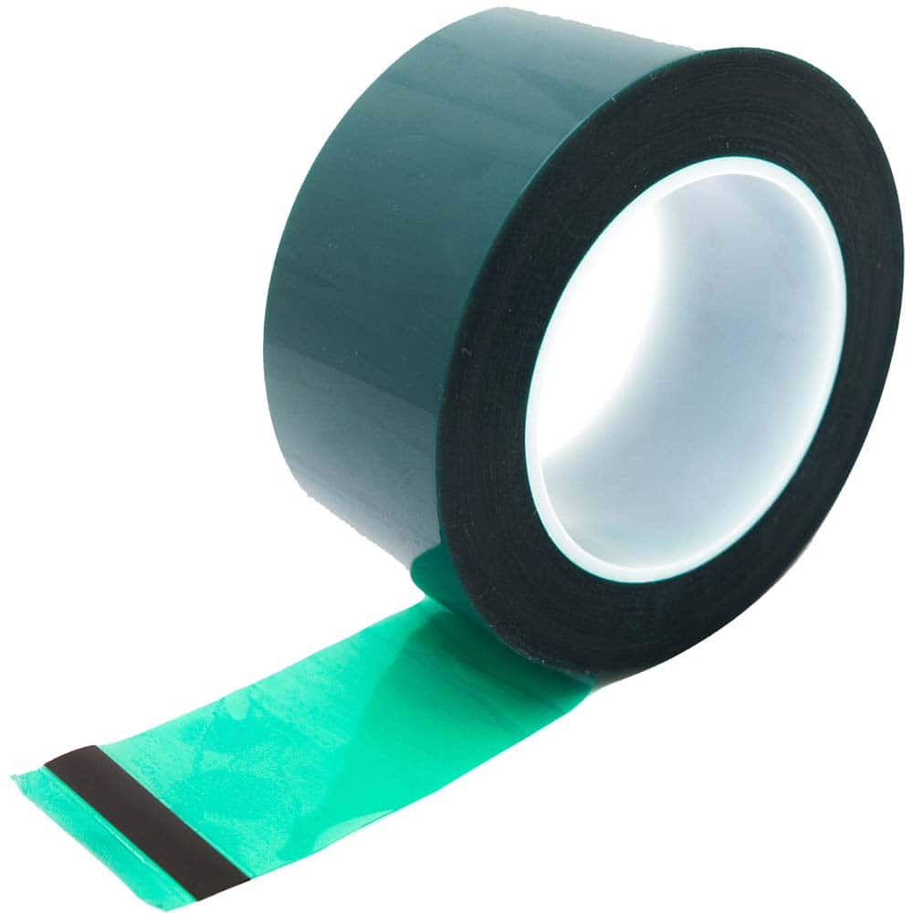 Bertech - Masking & Painters Tape; Tape Type: High Temperature Masking Tape ; Material Type: Polyester Film ; Width (Inch): 2.95 ; Width (mm): 75.00 ; Length (Feet): 216.000 ; Length (yd): 72.00 - Exact Industrial Supply