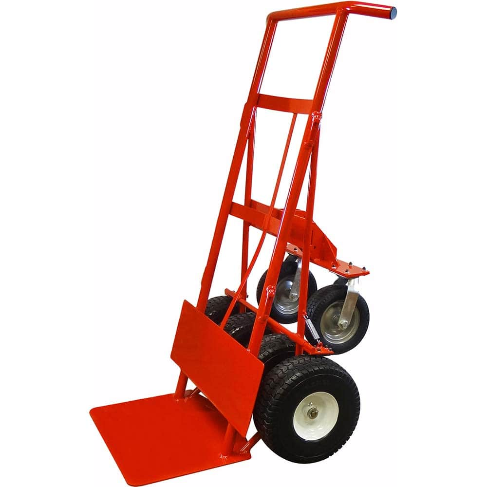 Snap-Loc - Hand Trucks; Type: Hand Truck ; Load Capacity (Lb.): 2000.000 ; Handle Type: Steel ; WheelType: Rubber ; Overall Height (Inch): 59 ; Material: Steel - Exact Industrial Supply