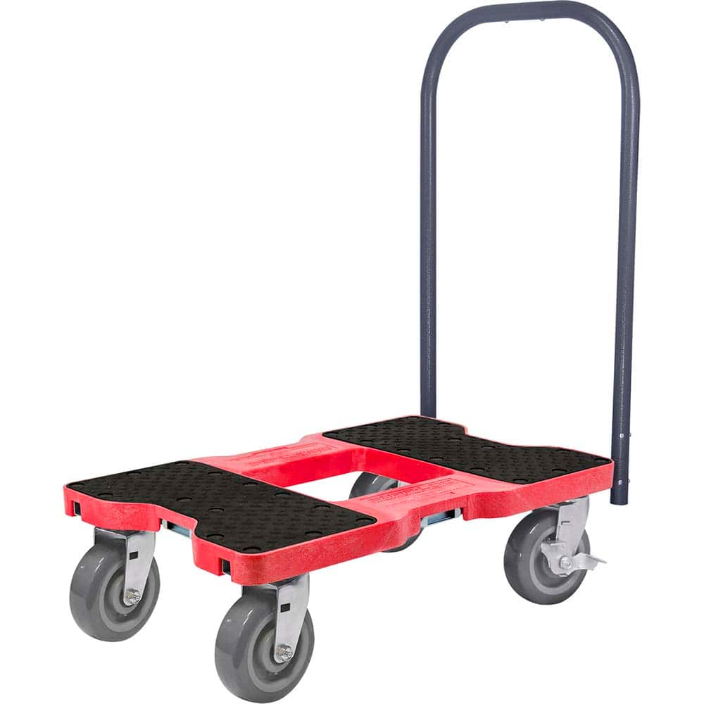 Snap-Loc - Bar, Panel & Platform Trucks; Type: Push Cart ; Load Capacity (Lb.): 1800.000 ; Length: 33-1/2 (Inch); Platform Length (Inch): 32 ; Width (Inch): 20-1/2 ; Platform Height (Inch): 9 - Exact Industrial Supply