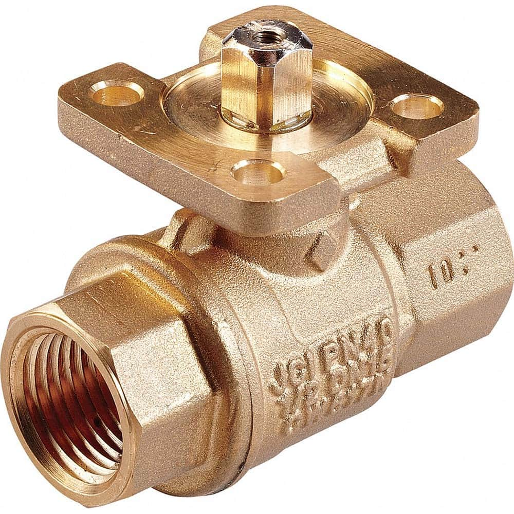 Johnson Controls - Ball Valves; Type: 2-Way Design ; Pipe Size (Inch): 1 ; Material: Stainless Steel ; Style: 2-Way ; End Connections: FNPT ; Port Type: NPT(F) - Exact Industrial Supply