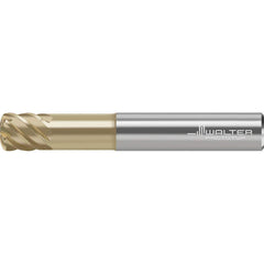 Corner Radius End Mill Head: 6 Flutes Solid Carbide