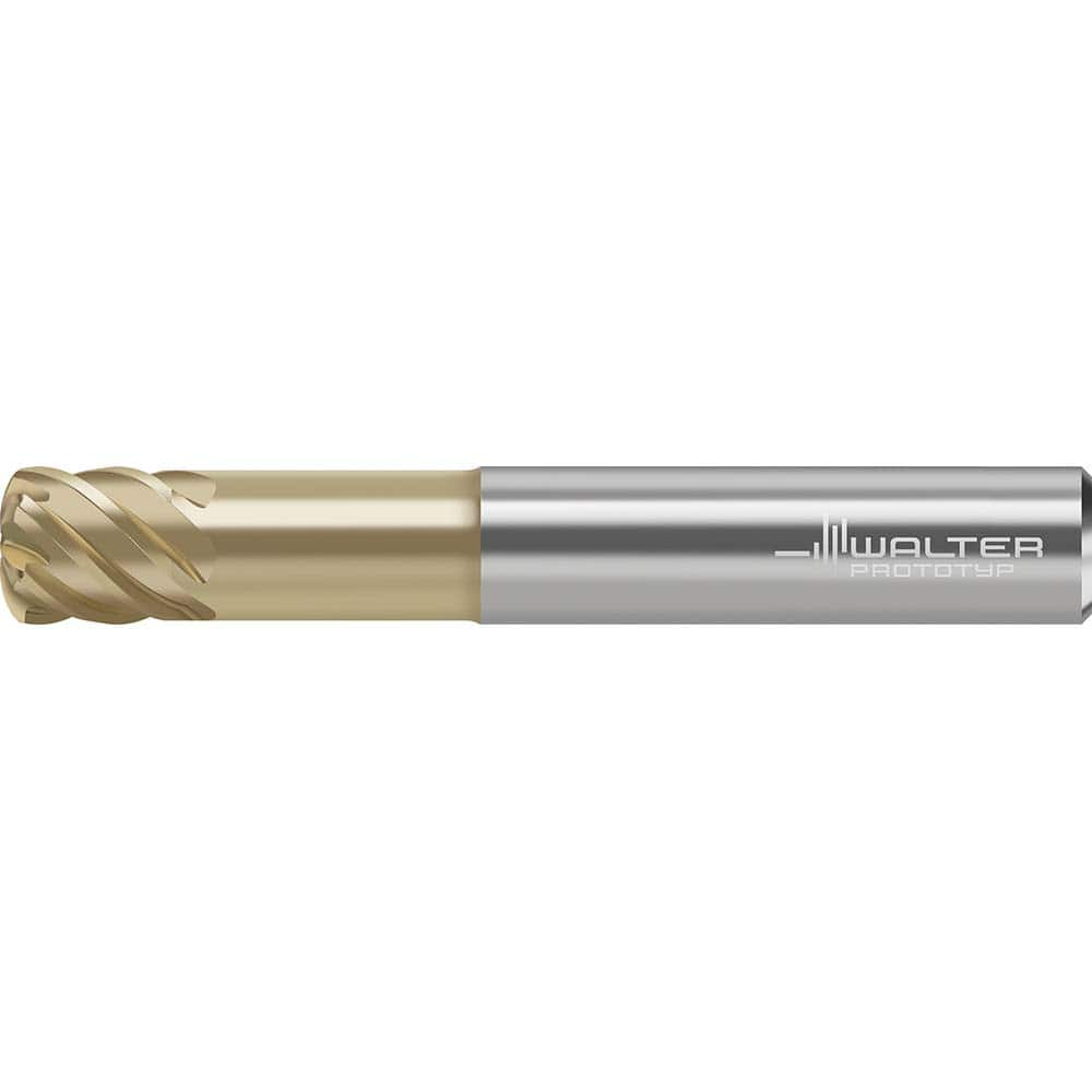 Corner Radius End Mill Head: 8 Flutes Solid Carbide