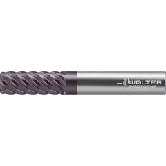 Corner Radius End Mill Head: 1/8″ Radius, 6 Flutes Solid Carbide