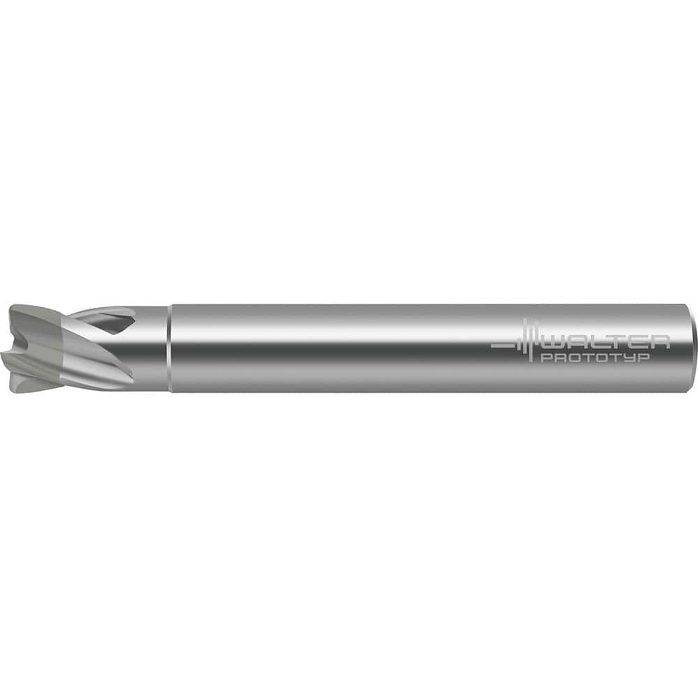 Corner Radius End Mill Head: 4 Flutes Solid Carbide