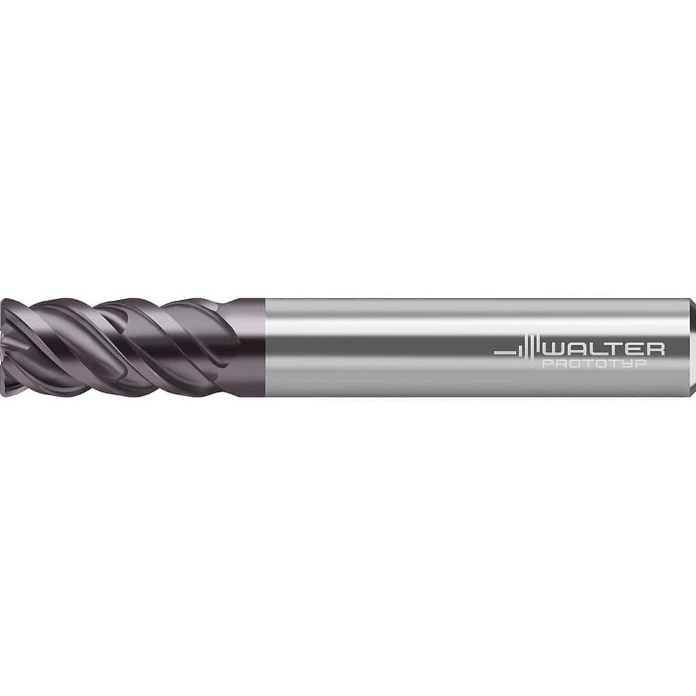 Corner Radius End Mill Head: 4 Flutes Solid Carbide