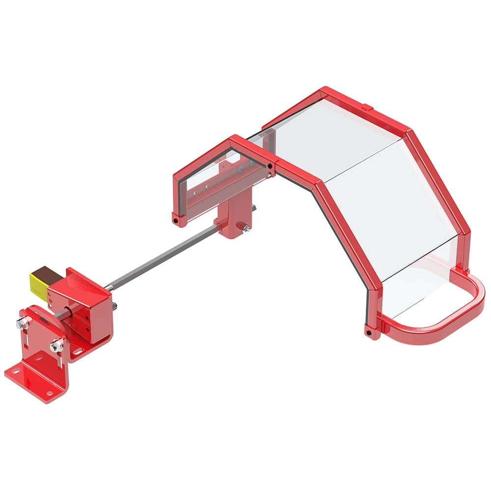 Rockford Systems - Chip Guards & Cutting-Point Shields; Type: Shield & Mount ; Shield Style: Octagonal ; Base Type: Direct Mount ; Shield Material: Polycarbonate ; Shield Width (Inch): 8 ; Shield Length (Inch): 6 - Exact Industrial Supply