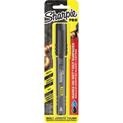 Sharpie - Markers & Paintsticks Type: Permanent Color: Black - Makers Industrial Supply