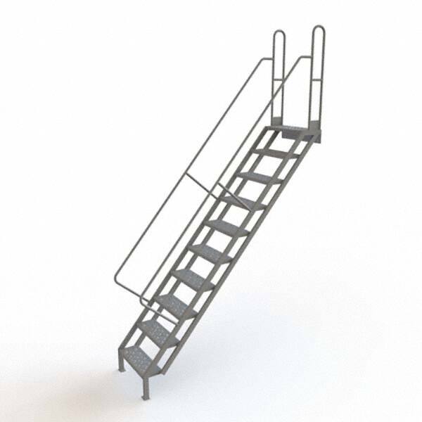 TRI-ARC - Rolling & Wall Mounted Ladders & Platforms Type: Stairway Slope Ladder Style: Stair Unit - Makers Industrial Supply