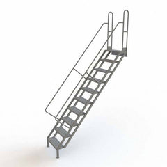 TRI-ARC - Rolling & Wall Mounted Ladders & Platforms Type: Stairway Slope Ladder Style: Stair Unit - Makers Industrial Supply