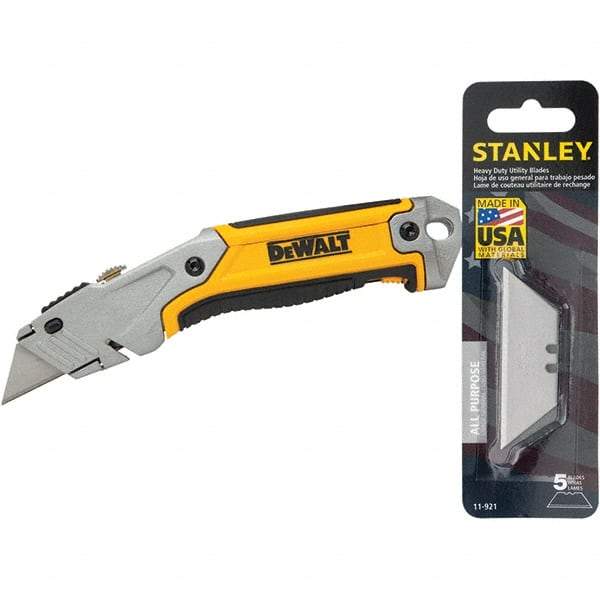 Stanley - Utility Knives, Snap Blades & Box Cutters Type: Retractable Utility Knife Blade Type: Retractable - Makers Industrial Supply