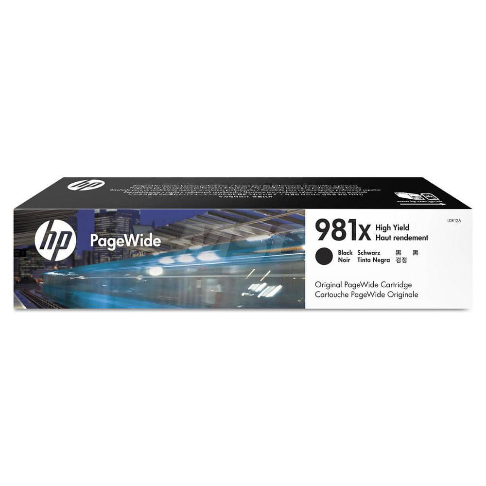 Hewlett-Packard - Office Machine Supplies & Accessories; Office Machine/Equipment Accessory Type: Ink Cartridge ; For Use With: HP PageWide Enterprise 556dn; 556xh; MFP 586dn; MFP 586f; MFP 586z ; Color: Black - Exact Industrial Supply