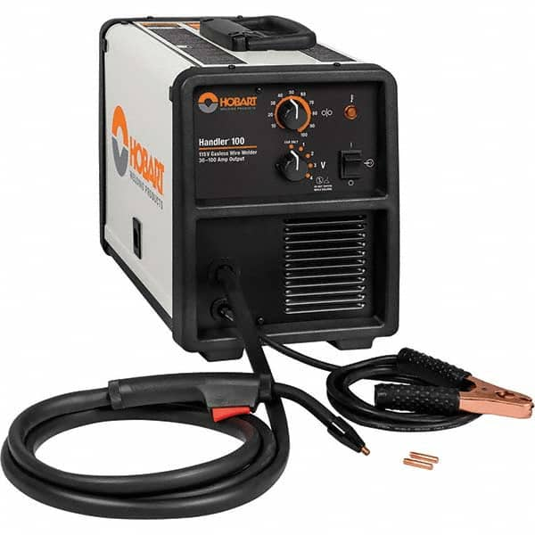 Hobart Welding Products - MIG Welders Amperage Rating: 30-100 Output Current: DC - Makers Industrial Supply