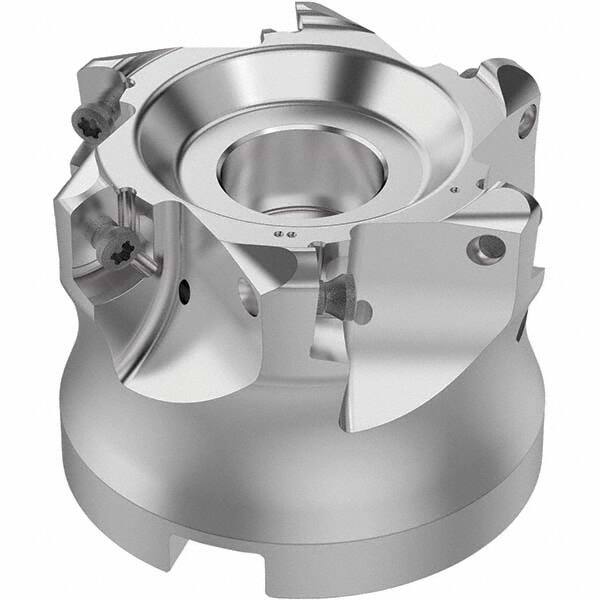 Seco - Indexable High-Feed Face Mills Cutting Diameter (mm): 66.00 Maximum Depth of Cut (mm): 1.80 - Makers Industrial Supply