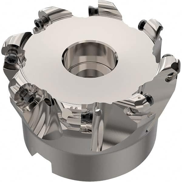 Seco - Indexable Copy Face Mills Cutting Diameter (mm): 53.00 Cutting Diameter (Decimal Inch): 2.0866 - Makers Industrial Supply