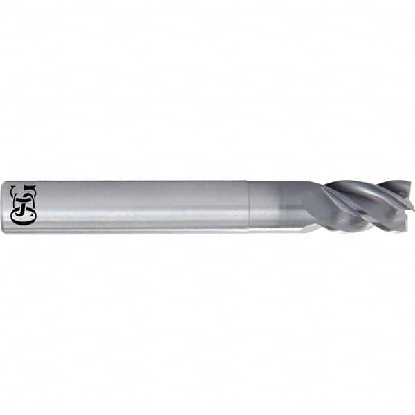 Square End Mill: 1'' Dia, 1-1/8'' LOC, 1'' Shank Dia, 5-1/2'' OAL, 4 Flutes, Solid Carbide Single End, Duarise Finish, Straight Flute, Variable Helix, Centercutting, RH Cut, RH Flute, Series 8230