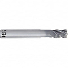 Square End Mill: 1'' Dia, 1-1/8'' LOC, 1'' Shank Dia, 5-1/2'' OAL, 4 Flutes, Solid Carbide Single End, Duarise Finish, Straight Flute, Variable Helix, Centercutting, RH Cut, RH Flute, Series 8230