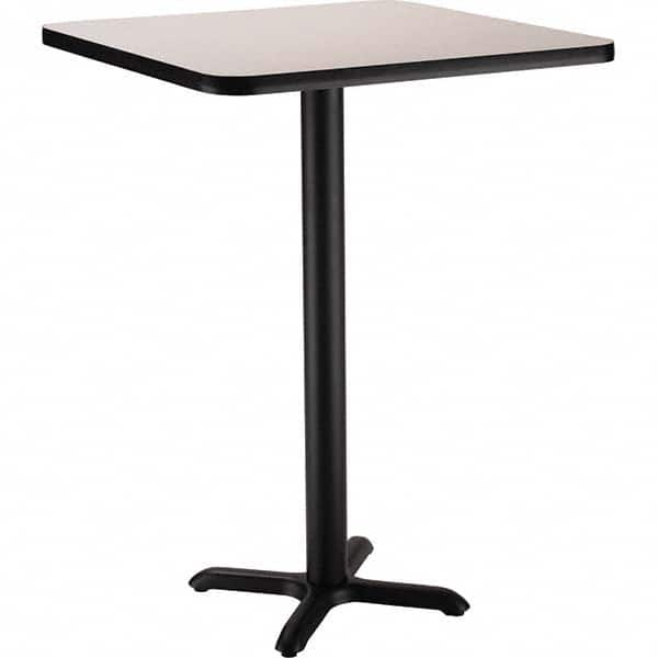 National Public Seating - Stationary Tables Type: Breakroom Material: HPL Particleboard Core w/T-Mold; Steel - Makers Industrial Supply