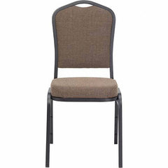 National Public Seating - Stacking Chairs Type: Stack Chairs w/o Arms Seating Area Material: Fabric - Makers Industrial Supply