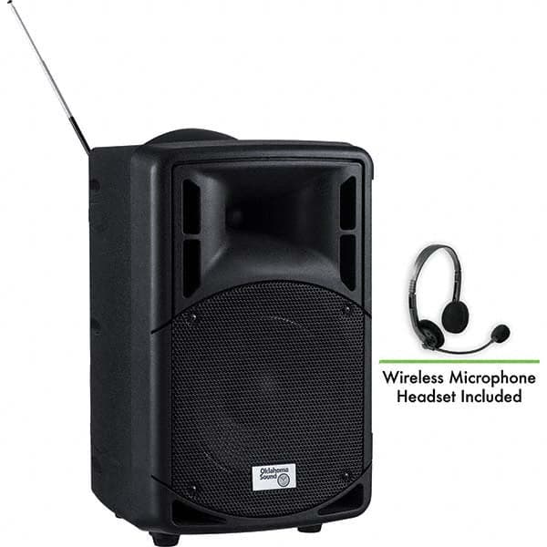 Oklahoma Sound - Public Address Systems Type: Portable PA System Speaker Wattage: 40.00 - Makers Industrial Supply