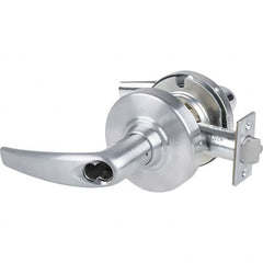 Schlage - Lever Locksets; Door Thickness: 1 3/8 - Exact Industrial Supply