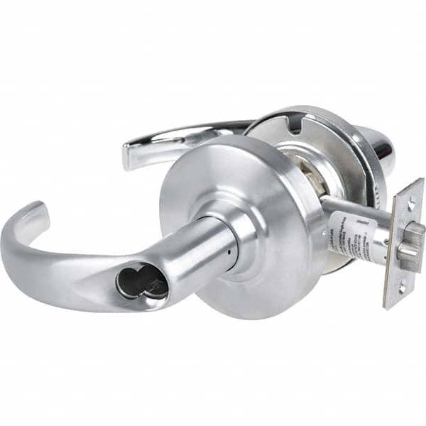 Schlage - Vestibule/Classroom/Security Lever Lockset for 1-5/8 to 2-1/8" Doors - Makers Industrial Supply