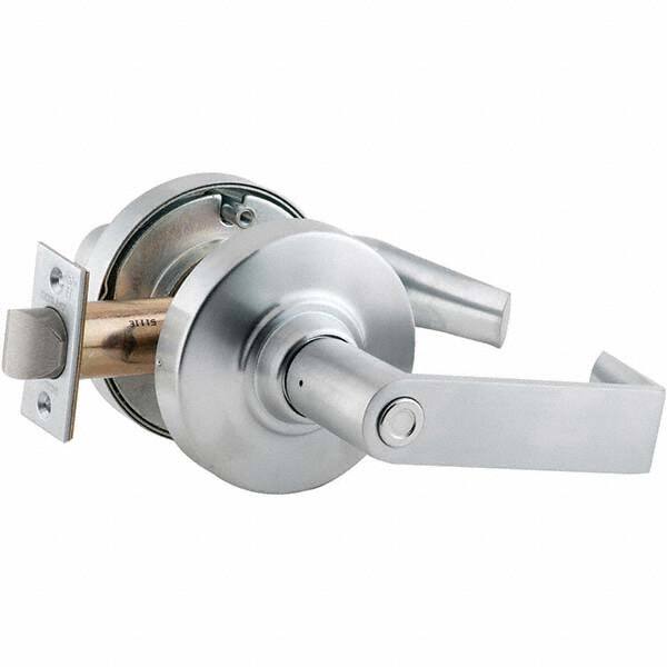 Schlage - Privacy Lever Lockset for 1-5/8 to 2-1/8" Doors - Makers Industrial Supply