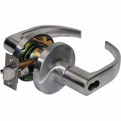 Falcon - Storeroom Lever Lockset for 1-5/8 to 2-1/8" Doors - Makers Industrial Supply