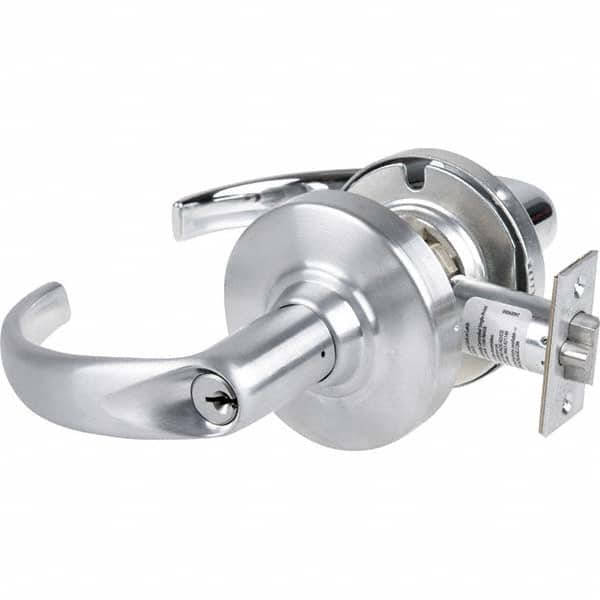 Schlage - Vestibule/Classroom/Security Lever Lockset for 1-5/8 to 2-1/8" Doors - Makers Industrial Supply