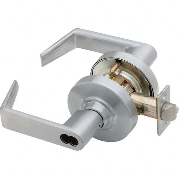 Schlage - Storeroom Lever Lockset for 1-5/8 to 2-1/8" Doors - Makers Industrial Supply