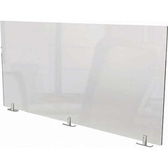 Ghent - 30" x 59" Partition & Panel System-Social Distancing Barrier - Makers Industrial Supply