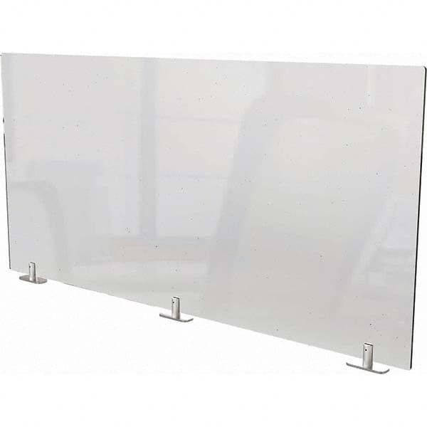 Ghent - 18" x 59" Partition & Panel System-Social Distancing Barrier - Makers Industrial Supply