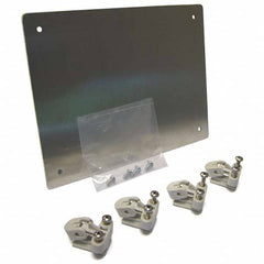 Wiegmann - Electrical Enclosure Panels Panel Type: Back Panel Material: Steel - Makers Industrial Supply