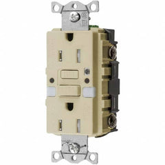 Bryant Electric - GFCI Receptacles Grade: Commercial Color: Ivory - Makers Industrial Supply