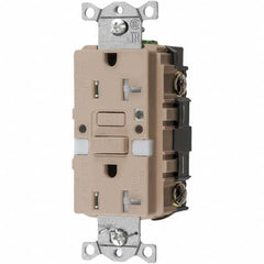 Bryant Electric - GFCI Receptacles Grade: Commercial Color: Almond - Makers Industrial Supply